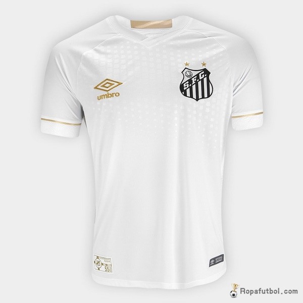 Camiseta Santos Replica Primera Ropa 2018/19 Blanco